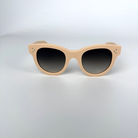 CELINE CL4003 Light Beige Acetate Classic Sunglasses main image 5